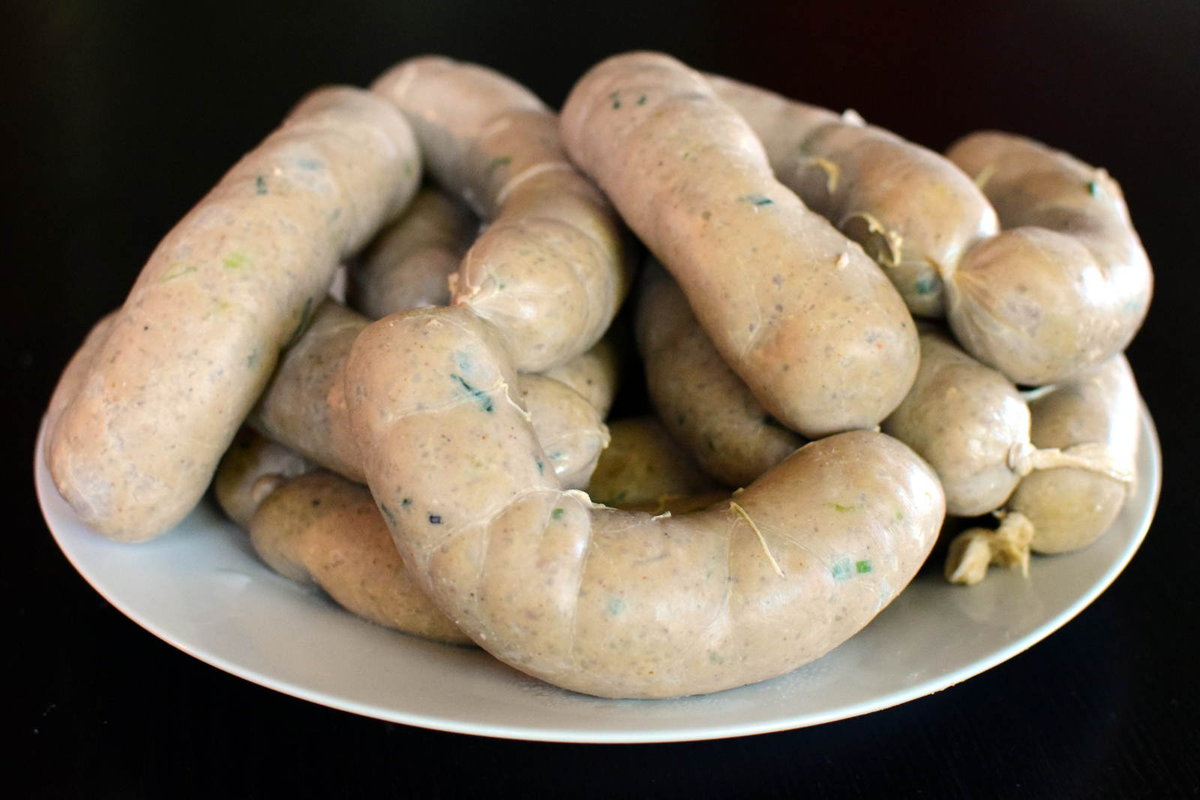 This is a 6lb plate of Boudin. Doesn't it make you happy?